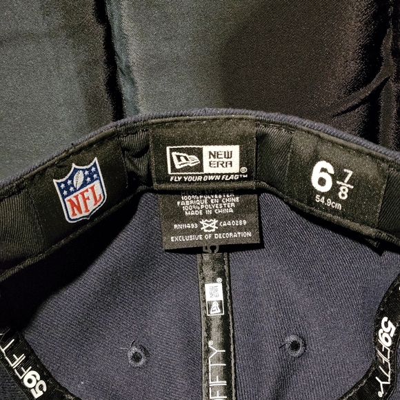 Chicago Bears New Era NFL Fitted Hat Men's 6 7/8 - Picture 2 of 10